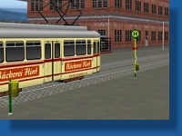 Straßenbahnhaltestelle