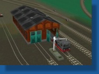Kleiner Lokschuppen